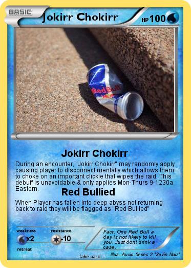 Pokemon Jokirr Chokirr