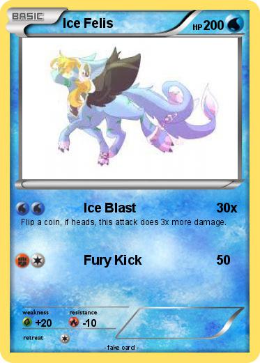 Pokemon Ice Felis