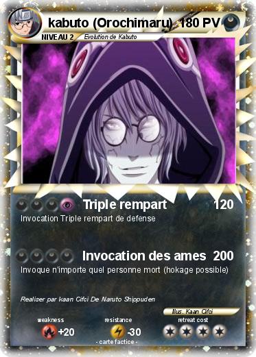Pokemon kabuto (Orochimaru)