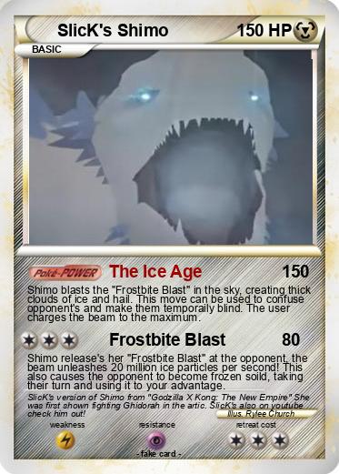 Pokemon SlicK's Shimo