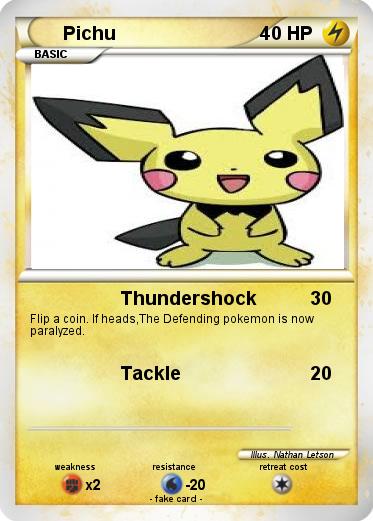 Pokemon Pichu