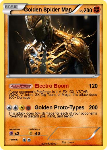 Pokemon Golden Spider Man