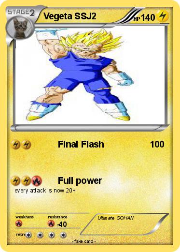 Pokemon Vegeta SSJ2