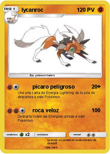 Pokemon lycanroc