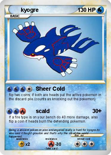 Pokemon kyogre