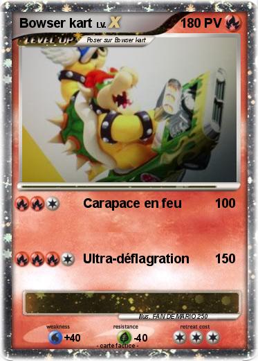 Pokemon Bowser kart