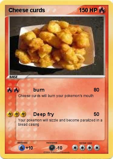 Pokemon Cheese curds