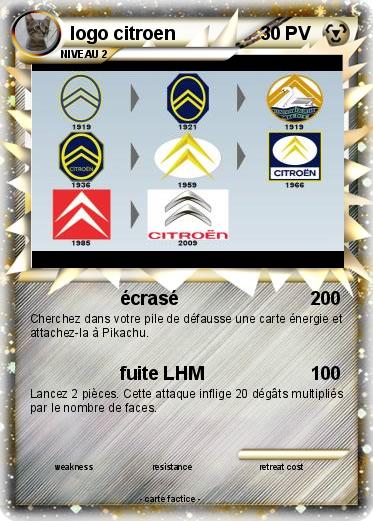 Pokemon logo citroen