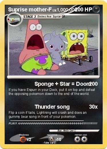 Pokemon Suprise mother-F