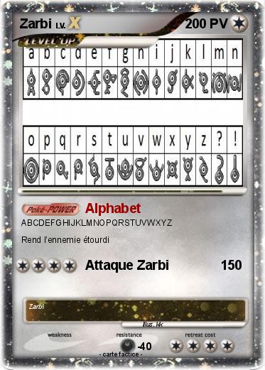 Pokemon Zarbi