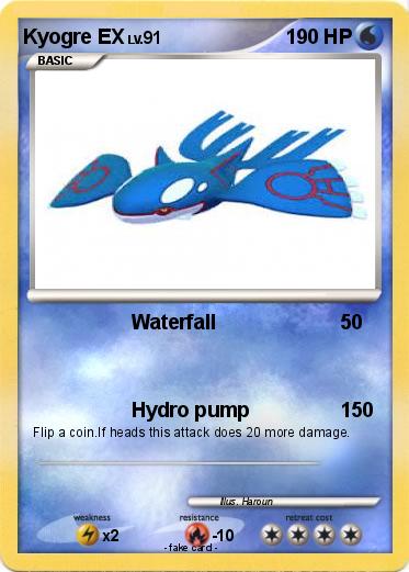 Pokemon Kyogre EX