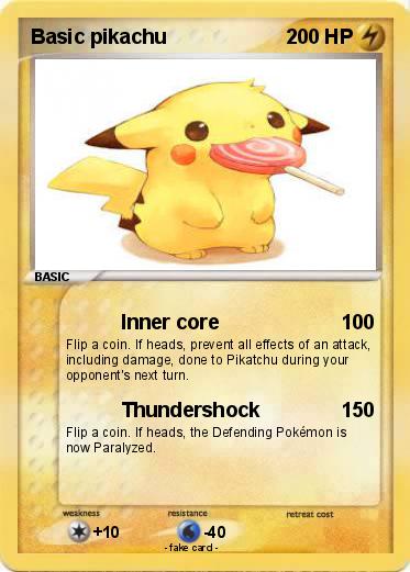 Pokemon Basic pikachu