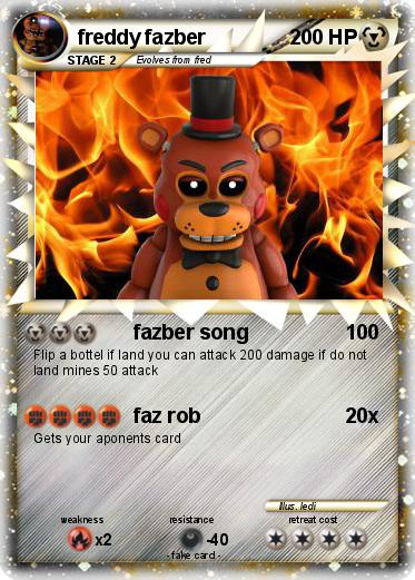 Pokemon freddy fazber
