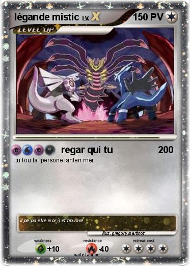Pokemon légande mistic