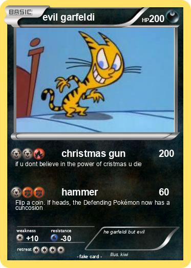 Pokemon evil garfeldi