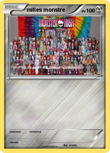Pokemon milles monstre