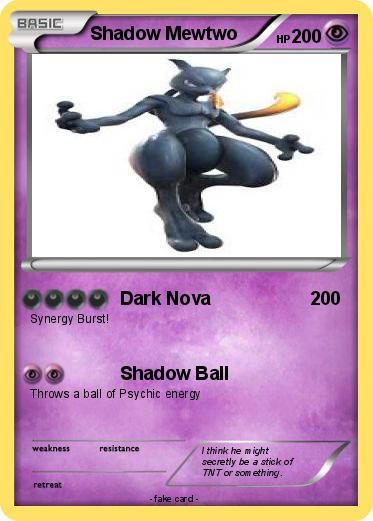 Pokemon Shadow Mewtwo