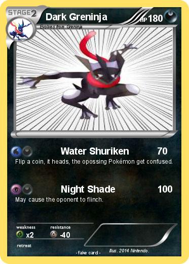 Pokemon Dark Greninja