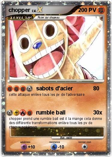 Pokemon chopper