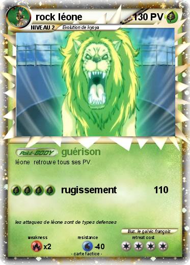 Pokemon rock léone