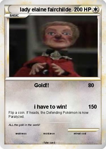 Pokemon lady elaine fairchilde
