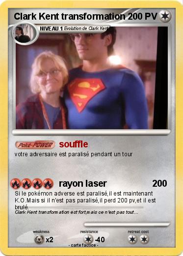 Pokemon Clark Kent transformation