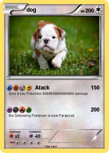 Pokemon dog