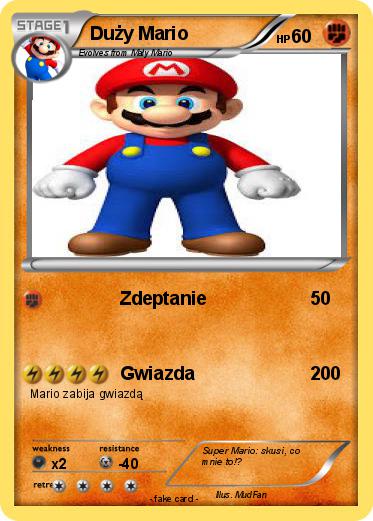 Pokemon Duży Mario