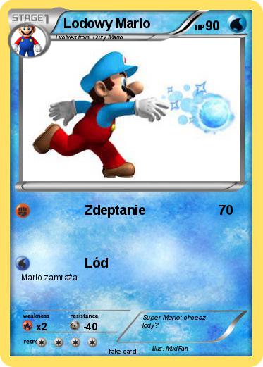 Pokemon Lodowy Mario