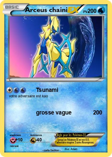 Pokemon Arceus chaini