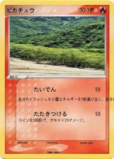 Pokemon ピカチュウ