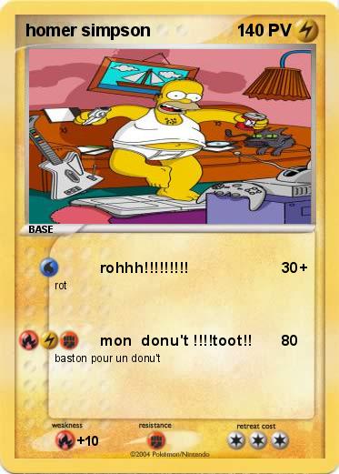 Pokemon homer simpson