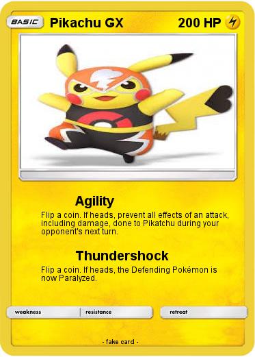 Pokemon Pikachu GX