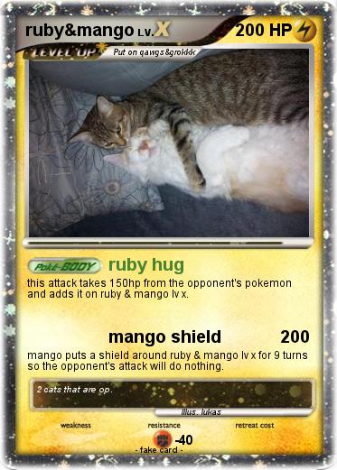 Pokemon ruby&mango