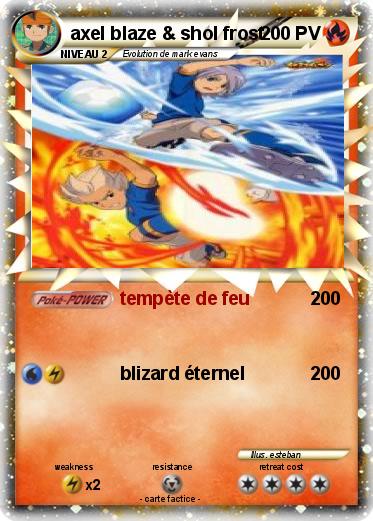 Pokemon axel blaze & shol frost