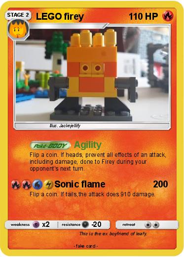 Pokemon LEGO firey
