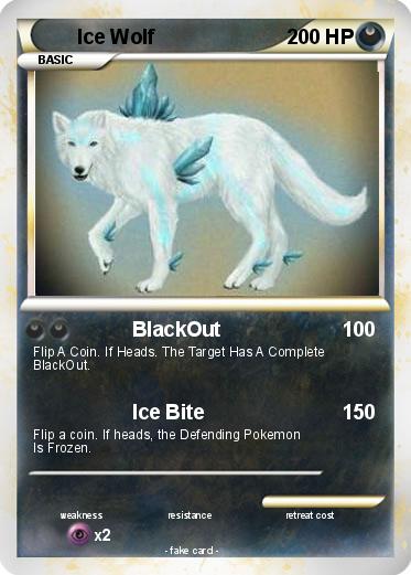 Pokemon Ice Wolf