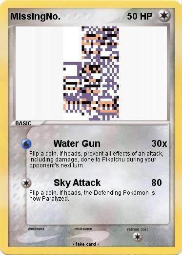 Pokemon MissingNo.