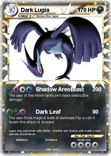 Pokemon Dark Lugia