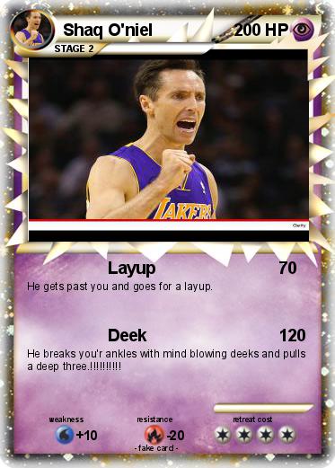 Pokemon Shaq O'niel