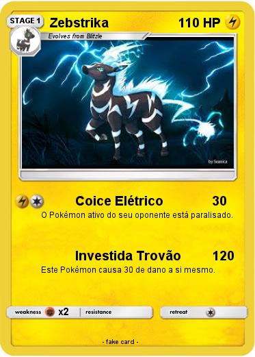 Pokemon Zebstrika