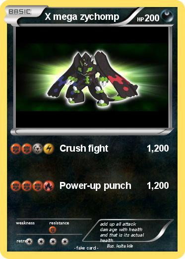 Pokemon X mega zychomp