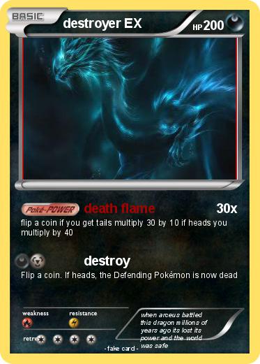 Pokemon destroyer EX