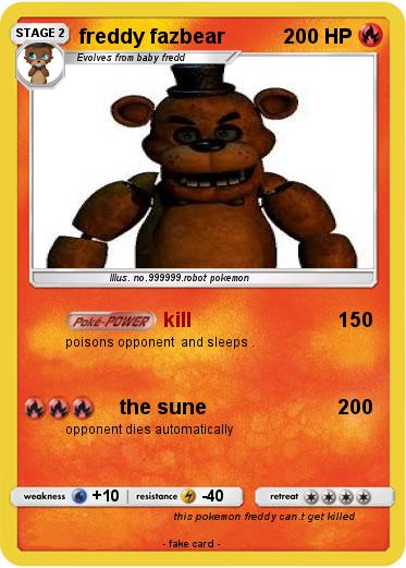 Pokemon freddy fazbear