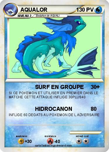 Pokemon AQUALOR