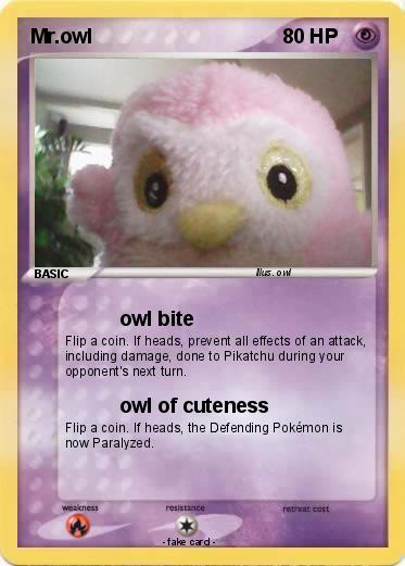 Pokemon Mr.owl