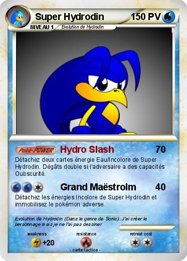 Pokemon Super Hydrodin