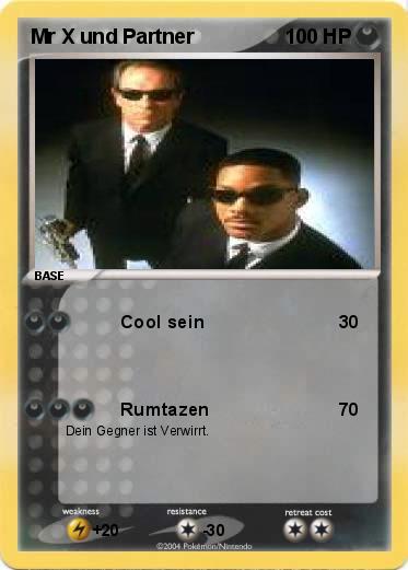Pokemon Mr X und Partner