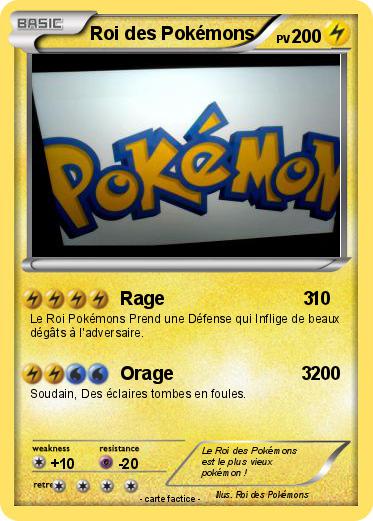 Pokemon Roi des Pokémons