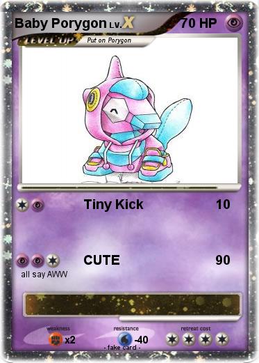 Pokemon Baby Porygon